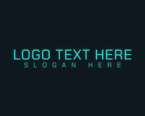 Neon Technology Business Logo