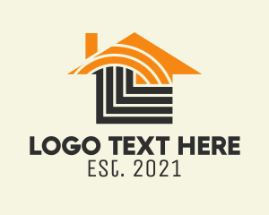 Home Builder - Residential Home Realty logo design