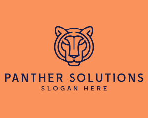 Wild Tiger Animal logo design