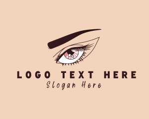Cosmetic - Eyelash Salon Cosmetic logo design