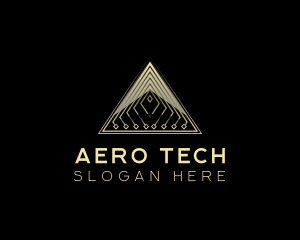 Tech Pyramid Developer logo design