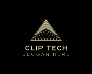 Tech Pyramid Developer logo design