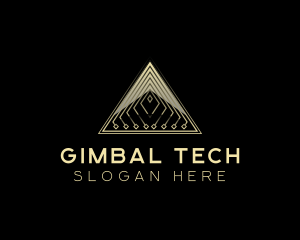 Tech Pyramid Developer logo design