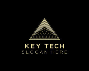 Tech Pyramid Developer logo design