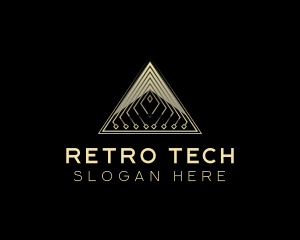 Tech Pyramid Developer logo design