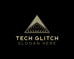 Tech Pyramid Developer logo design