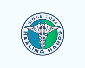 Medic - Medical Pharmacy Caduceus logo design