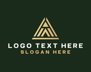 Premium Modern Firm Letter A logo design