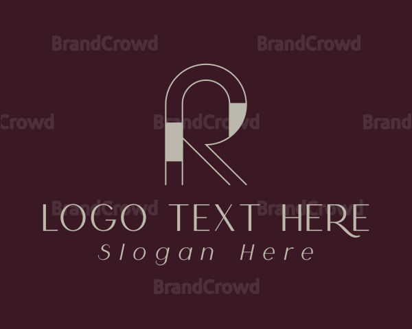 Luxury Fashion Letter R Logo