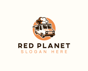 Chef Food Truck Van Logo