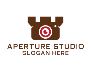 Aperture - Castle Camera Media logo design