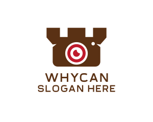 Digicam - Castle Camera Media logo design