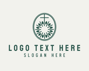 Funeral - Catholic Church Ministry logo design