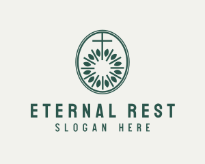 Cemetery - Catholic Church Ministry logo design