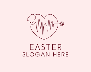 Heart Physician Statoscope logo design