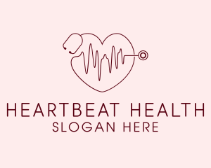 Cardiovascular - Heart Physician Statoscope logo design