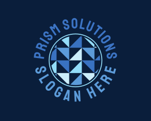 Prism - Minimalist Professional Tiles logo design