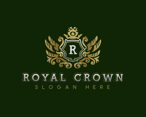 Crown Royal Shield logo design