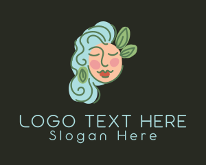 Blogger - Woman Beauty Face logo design