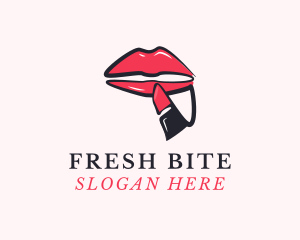 Mouth - Lipstick Beauty Cosmetics logo design