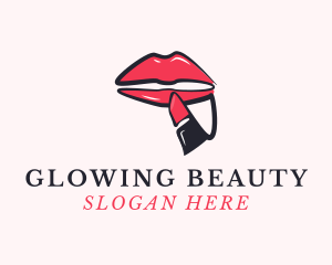 Cosmetics - Lipstick Beauty Cosmetics logo design