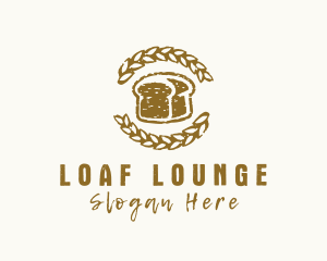 Loaf - Wheat Loaf Bread logo design