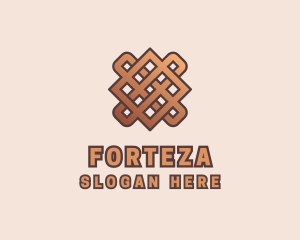 Woven Handicraft Pattern logo design