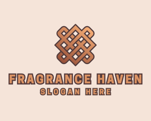 Woven Handicraft Pattern logo design