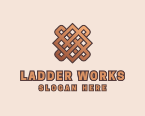 Woven Handicraft Pattern logo design