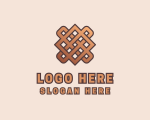 Pattern - Woven Handicraft Pattern logo design