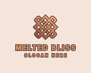 Woven Handicraft Pattern logo design