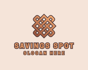 Woven Handicraft Pattern logo design