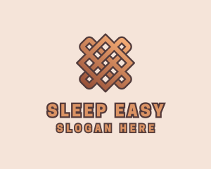 Woven Handicraft Pattern logo design