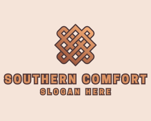 Woven Handicraft Pattern logo design