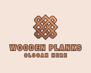 Woven Handicraft Pattern logo design