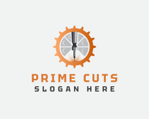 Industrial Machinery Metalwork logo design