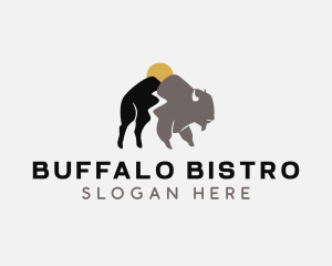 Buffalo - Wild Buffalo Safari logo design