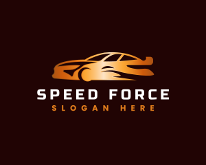 Car Racing Vehicle logo design