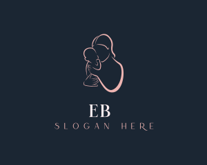 Maternity - Infant Adoption Parenting logo design