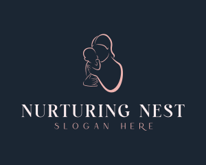 Infant Adoption Parenting logo design