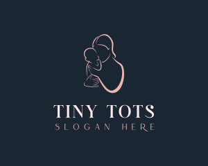 Infant Adoption Parenting logo design