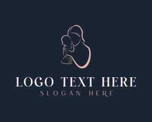 Mom - Infant Adoption Parenting logo design