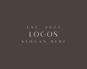 Letter - Luxury Lifestyle Fashion logo design