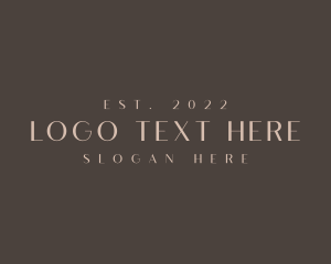 Fashion Designer - Luxury Lifestyle Fashion logo design