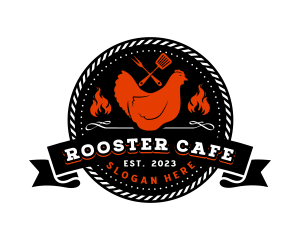 Roasted Chicken Grill logo design