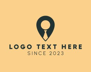 Tuxedo - Business Location Pin logo design