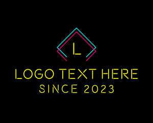 Signage - Neon Sign Bar logo design