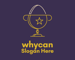 Easter Egg Hunt - Egg Trophy Cup logo design