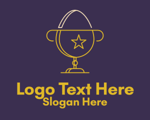 Win - Egg Trophy Cup logo design