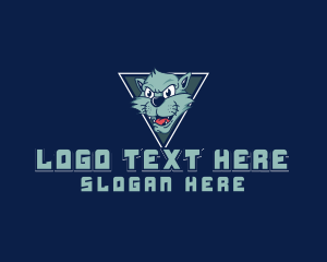 Saber Tooth - Feline Game Streaming logo design